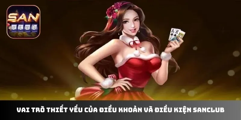 Vai trò thiết yếu của điều khoản và điều kiện Sanclub